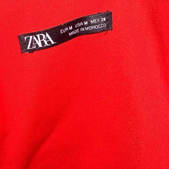 Coral Zara Summer Dress, Size M - Picture 4 of 5